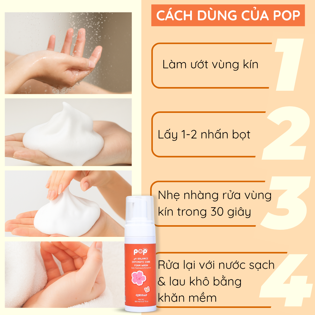 Bọt vệ sinh phụ nữ 4