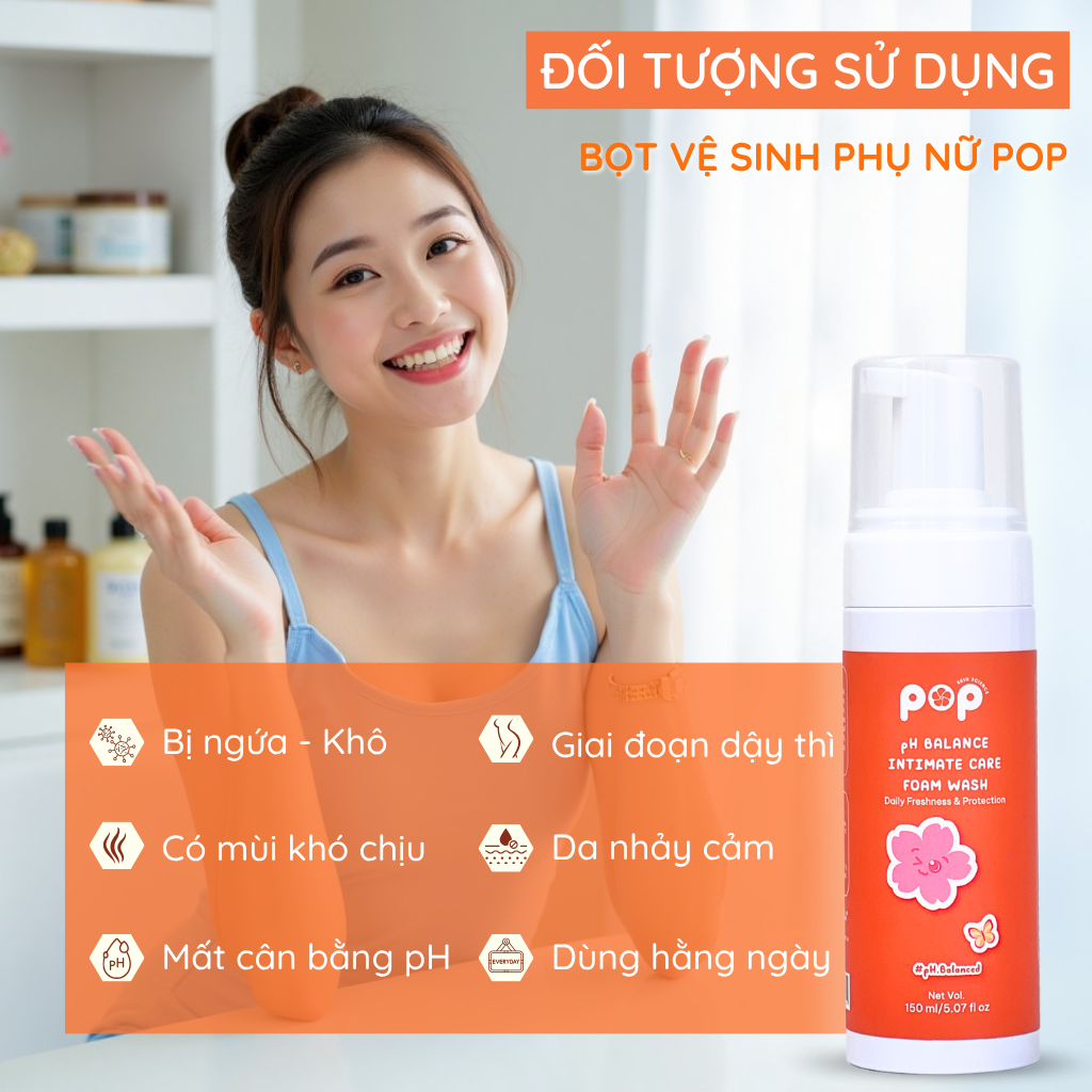 Bọt vệ sinh phụ nữ 5